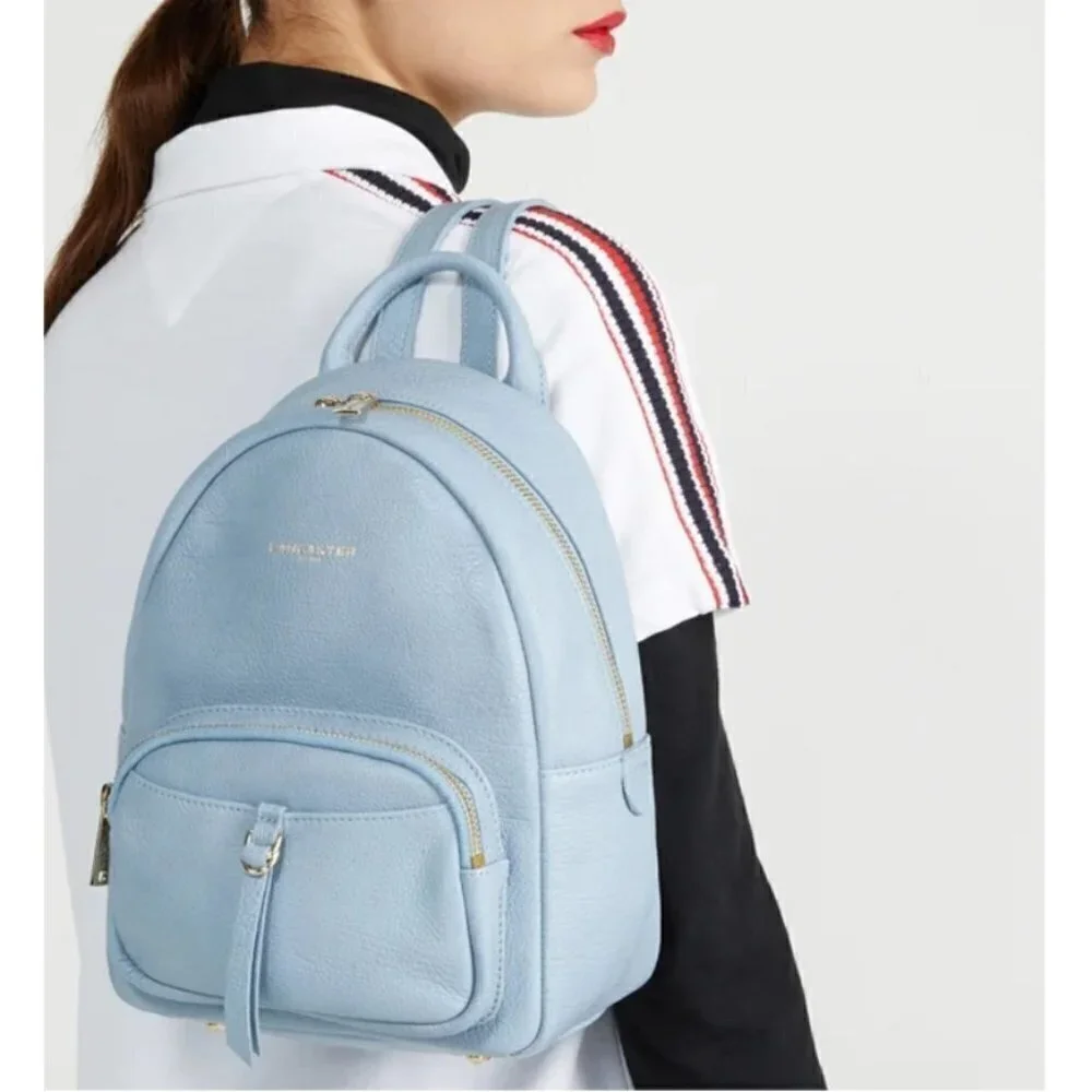 💕LANCASTER PARIS💕 Dune Leather Mini Backpack